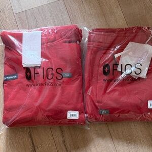Men figs team USA red sweatshirt set S